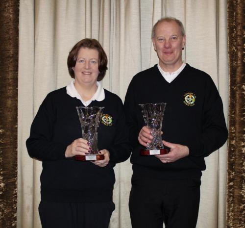 Sheila & John O'Driscoll D.C.S. Over 55's Pairs  Winners
